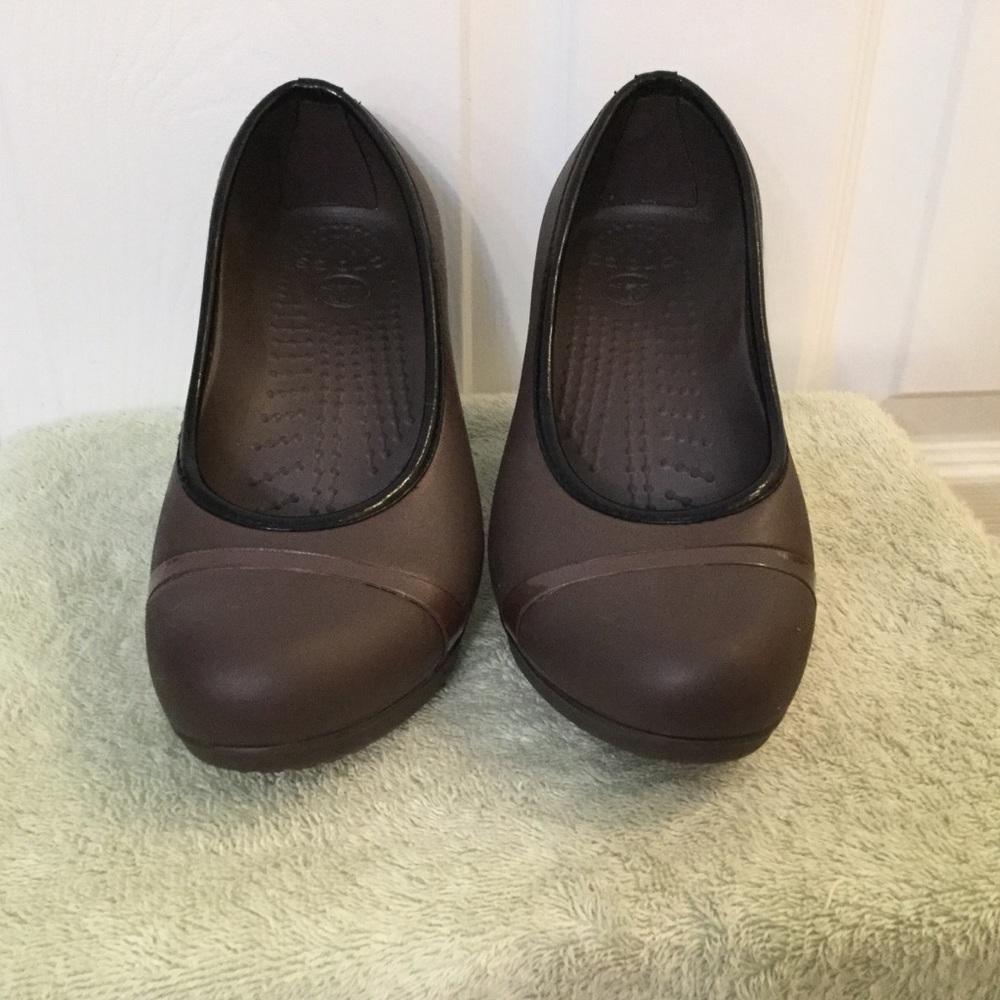 Crocs Lena Wedge Heels
